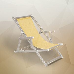Aluminum beach chair