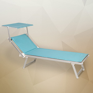 Longchair Rimini with padding