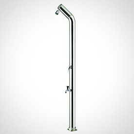 Shower with drinking fountain