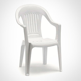 California monobloc chair