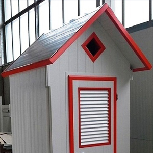 Sirena model cabin with single pitched roof