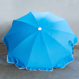 Ombrellone Borgo 200/10 asta all. diam.40 colore azzurro.
